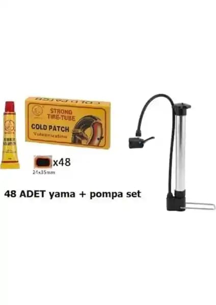 Golden Emir Bisiklet Pompası ve Yama Seti: Dayanıklı ve Çok Yönlü Tamir Çözümü