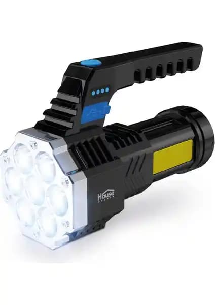 House Pratik HP27 Şarj Edilebilir El Feneri: Hafif ve Yüksek Performanslı Taşınabilir Aydınlatma