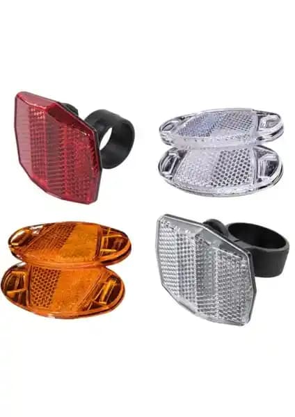 HSGL Bisiklet Ön Arka ve Jant Reflektörü Güvenliği Artıran Pratik Çözüm