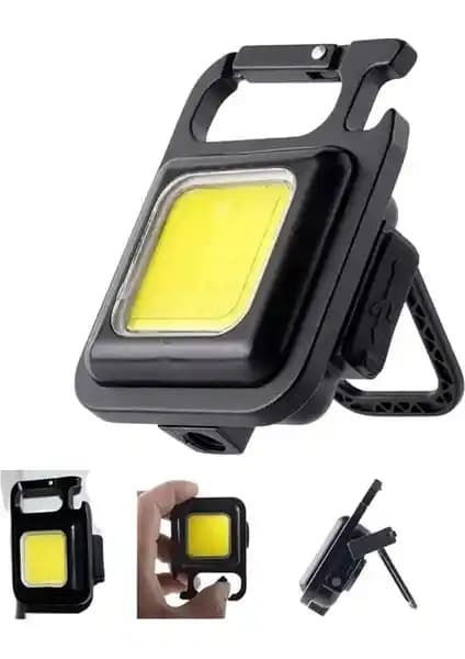 Hubstein 800 Lümen 30 Cob LED Mıknatıslı Kamp Feneri Günlük ve Açık Hava Kullanımı İçin Uygun