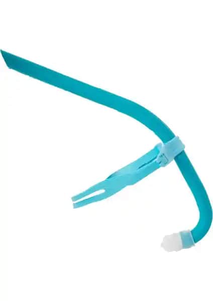 İkavi Ön Takmalı Valfsiz Şnorkel Turkuaz Renkli Çocuklar İçin Güvenli ve Konforlu Yüzme Aksesuarı