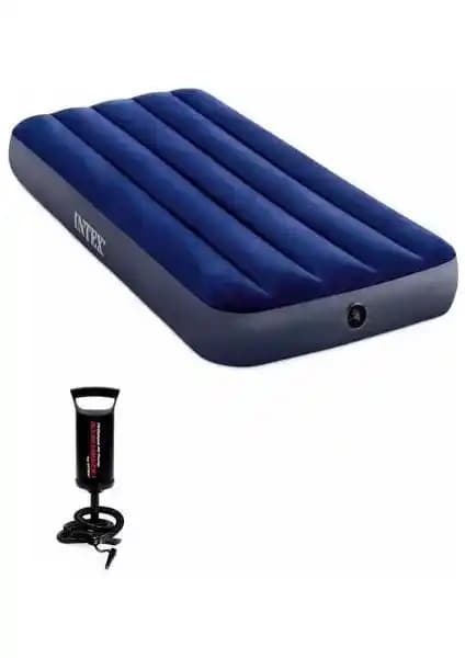 İntex Dura-Beam Tek Kişilik Şişme Yatak: Kamp ve Ev Kullanımı İçin Dayanıklı ve Pratik Çözüm