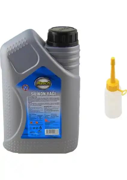 İşkur Makina Isıya Dayanıklı Sıvı Silikon Yağı Endüstriyel ve Koşu Bandı Bakımı İçin