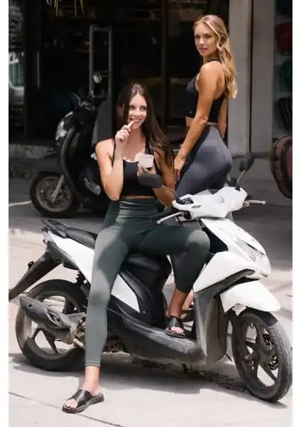 Jerf Gela Yüksek Bel Esnek Spor Taytı Performans ve Şıklık Bir Arada