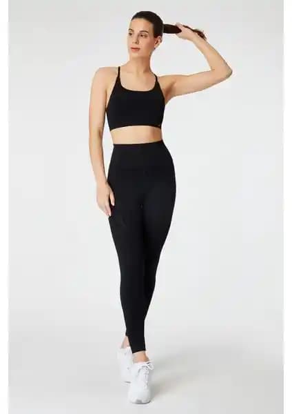 Jerf Pine Yüksek Bel Toparlayıcı Siyah Tayt İncelemesi ve Kullanıcı Yorumları