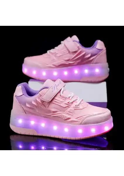 Jimmy Fois 4 Tekerlekli LED Işıklı Paten Ayakkabısı Modern Tasarım ve Fonksiyonellik