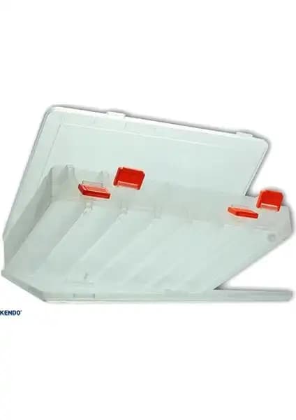 Kendo 13cm Çift Taraflı Suni Yem Kutusu Dayanıklı ve Pratik Balıkçı Ekipmanı