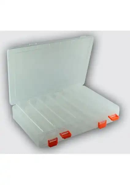 Kendo Çift Taraflı Suni Yem Kutusu 27Cm Balıkçılık Tutkunları İçin Pratik ve Dayanıklı Saklama Çözümü