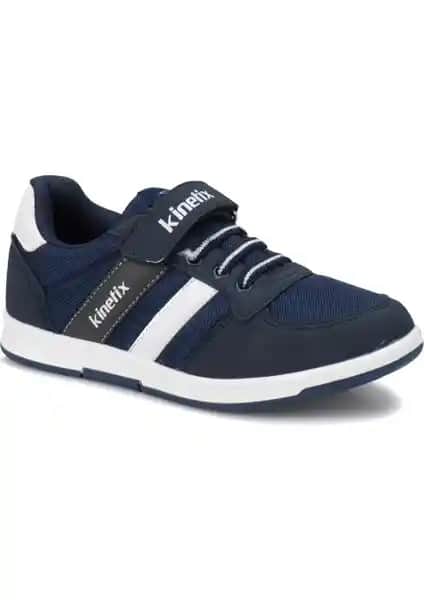 Kinetix Upton Erkek Çocuk Lacivert Gri Beyaz Spor Ayakkabısı Günlük ve Spor Kullanımı İçin