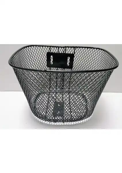 KNT Siyah Ön Sepet Çocuk Bisikletleri İçin Uygun ve Dayanıklı Aksesuar