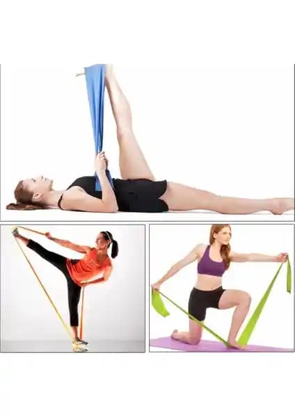 Leyaton Pilates Lastiği: Çok Yönlü ve Dayanıklı Direnç Bantları ile Egzersiz Çeşitliliği