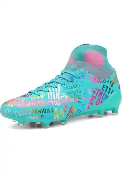 LRsmile Mavi Futbol Ayakkabısı Performans ve Şıklık Sunan Spor Ayakkabısı