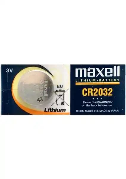 Maxell CR2032 Pil Lithium: Yüksek Performanslı Uzun Ömürlü Güç Kaynağı