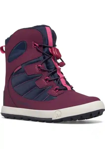 Merrell Snow Bank 4.0 Wtrpf Kız Çocuk Lacivert Bot: Kış İçin Dayanıklı ve Konforlu Seçenek