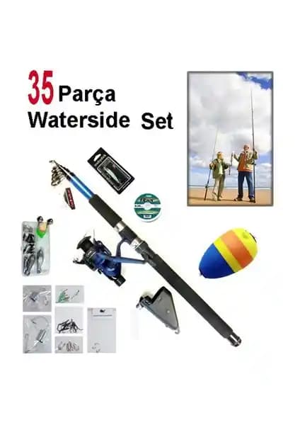 Mobydick Waterside-400 Kamış Makine ve Olta Seti: Çok Yönlü Balıkçılık Deneyimi İçin Uygun
