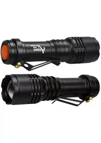 Moda Steps Uzun Menzilli El Feneri: Dayanıklı ve Yüksek Performanslı Aydınlatma Aracı