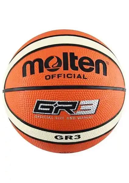 Molten Kahverengi Basketbol Topu Bgr3-Oı: Çocuklar İçin Dayanıklı ve Performanslı Spor Malzemesi