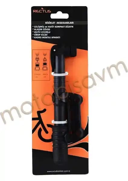 Motobisavm Mini Pompa Hb2: Bisiklet ve Motosikletler İçin Taşınabilir ve Dayanıklı Çözüm