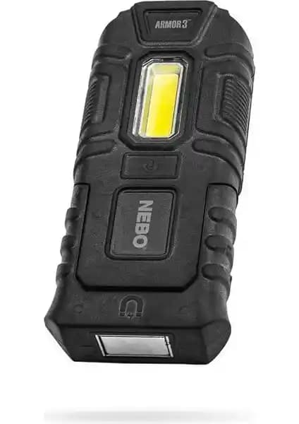 Nebo 6526 Armor 3 LED El Feneri: Dayanıklı ve Çok Fonksiyonlu Profesyonel Aydınlatma