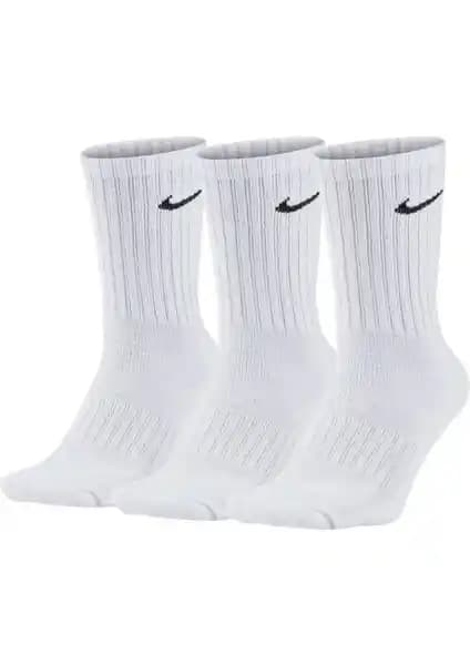 Nike SX7676-100 Günlük Kullanım İçin Konforlu No-Show Çorap Seti