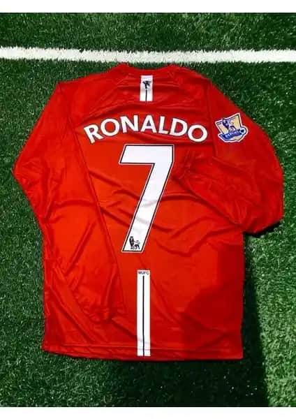 North Stand 06/07 Manchester United Ronaldo Uzun Kollu Nostaljik Forma