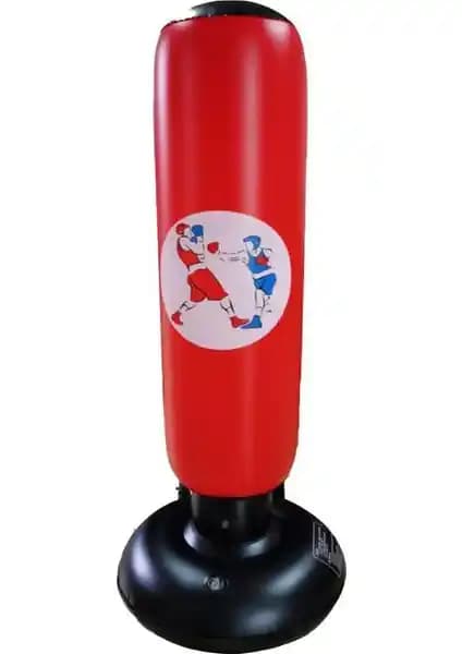 Okel Outdoor Ayaklı Şişme Boks Torbası 160CM Spor ve Eğlence İçin Uygun
