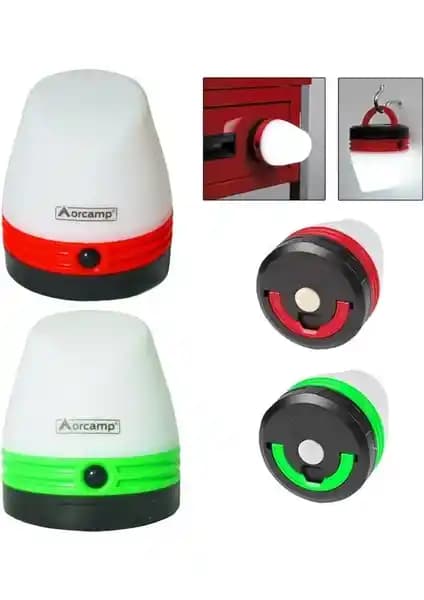 Orcamp Mini Mıknatıslı Fener: Dayanıklı, Hafif ve Çok Yönlü Kamp Aydınlatma Çözümü