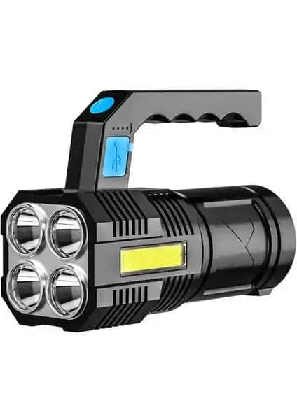 Panther PT-8844 5W USB Şarjlı El Feneri: Yüksek Performanslı ve Pratik Kullanım Özellikleri