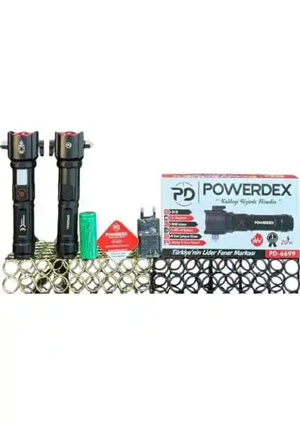 Powerdex PD-6699 El ve Kamp Feneri Güçlü Aydınlatma ve Çok Fonksiyonel Kullanım Özellikleri