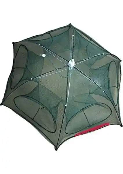 Powerex Şemsiye Model Pinter Balık Tuzağı: Durgun Sular İçin Etkili ve Kolay Kullanımlı Balık Avı Çözümü