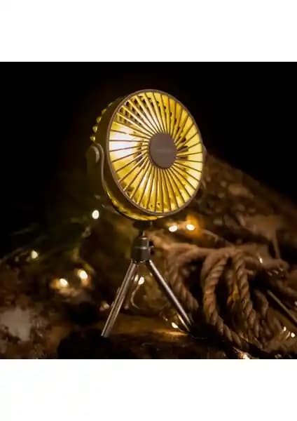 Proware Fanlı Kamp Lambası: Hafif ve Dayanıklı, Çok Fonksiyonlu Kamp ve Açık Hava Işık Ünitesi