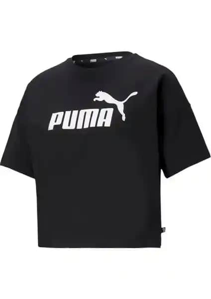 Puma Ess Cropped Logo Kadın Tişörtü Modern ve Sürdürülebilir Tasarım Özellikleriyle