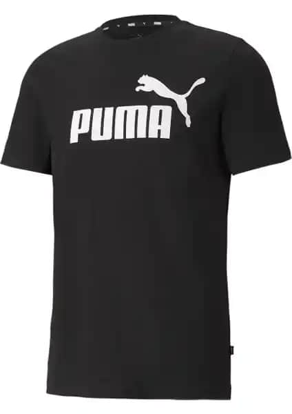 Puma Ess Logo Erkek Tişörtü Günlük Şıklık ve Konfor Sunan Modern Tasarım