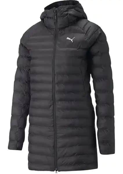 Puma PackLite Primaloft Long Hooded Kadın Montu Şık ve Hafif Kış Giyim Ürünü