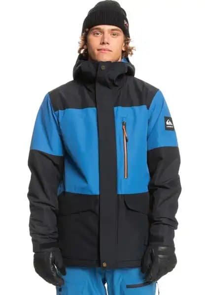 Quiksilver Mission Block Erkek Su Geçirmez Snowboard Montu: Fonksiyonel ve Şık Kış Giyim Seçeneği