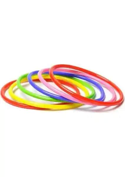 Renkli 48 cm Hula Hoop ile Çok Yönlü Egzersiz ve Eğlence Deneyimi