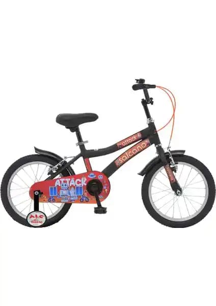 Salcano Attack 16 Jant Çocuk Bisikleti: Güvenli ve Dayanıklı Sürüş Deneyimi