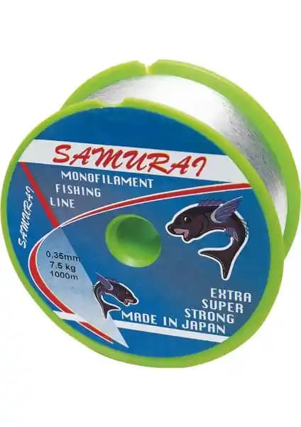 Samurai Bobin Monofilament Olta Misinası: Yüksek Kalite ve Dayanıklılık İçin Uygun Seçenek