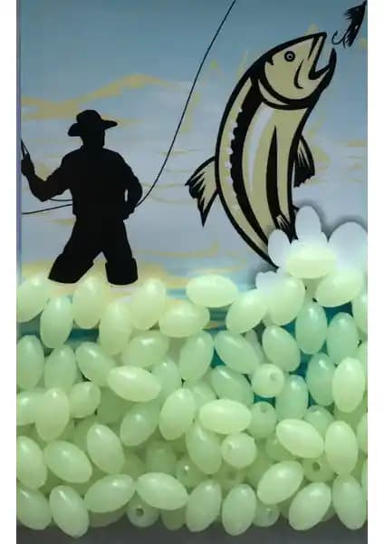 Sasa Fosforlu Oval Boncuk 100'lü Paket ile Yaratıcı ve Işıltılı Dekorasyon Fırsatı