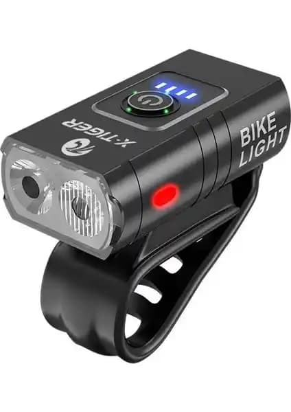 Schulzz X-Tiger 2T6 LED Bisiklet Feneri Güçlü Işık ve Dayanıklılık Sunar