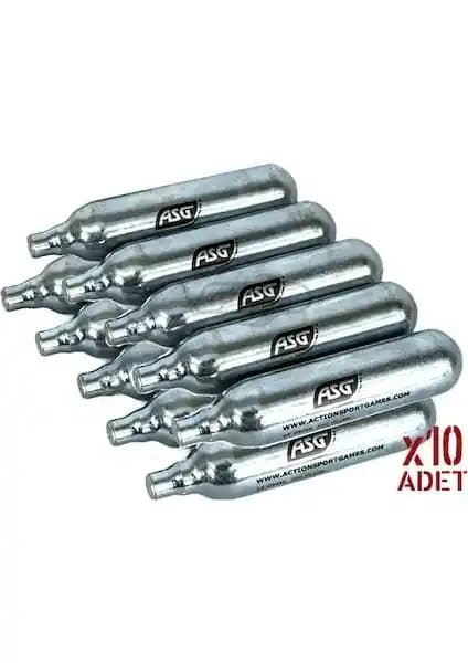 Sea Asg 12GR CO2 Hava Tüpü 10 Adet Spor ve Eğlence Aktiviteleri için Güvenilir Çözüm