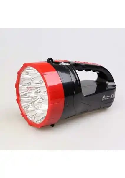 Silver Toss ST-6665A Şarj Edilebilir LEDli El Feneri Doğa ve Acil Durumlar İçin Güçlü ve Çok Yönlü Çözüm