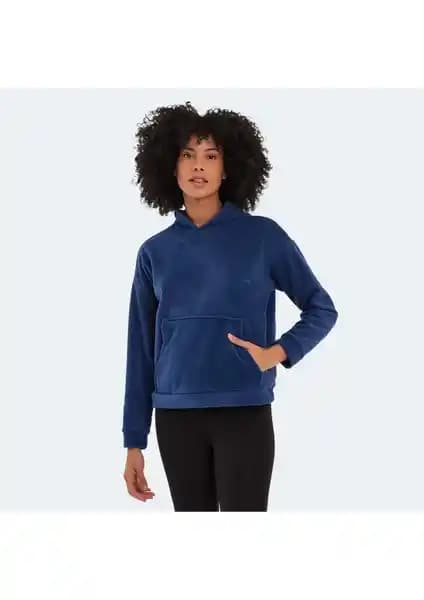 Slazenger SASSA IN Kadın Polar Indigo: Şık ve Konforlu Kış Giyim Parçası