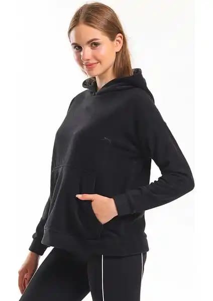 Slazenger SASSA IN Kadın Polar Siyah: Şık ve Sıcak Tutma Özellikleriyle Günlük Kullanım İçin Idealdir