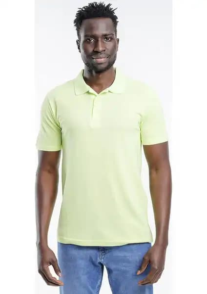 Slazenger SOHO Erkek Açık Yeşil Tişört Modern Tasarım ve Konfor Sunar