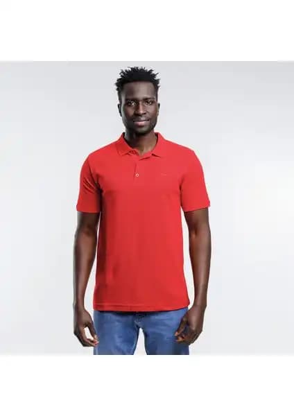 Slazenger SOHO Erkek Kırmızı Tişörtü Yaz Aylarına Uygun Şık ve Rahat Tasarım