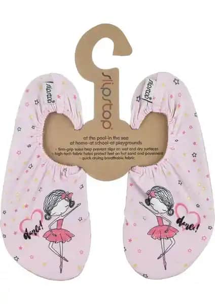 Slipstop Dancer Kız Çocuk Deniz Havuz Ayakkabısı Güvenli ve Rahat Kullanım İçin Tasarlandı