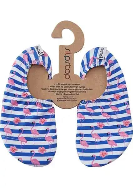 Slipstop Stripe Junior Çocuklar İçin Kaydırmaz Deniz ve Havuz Ayakkabısı Güvenli ve Konforlu Kullanım
