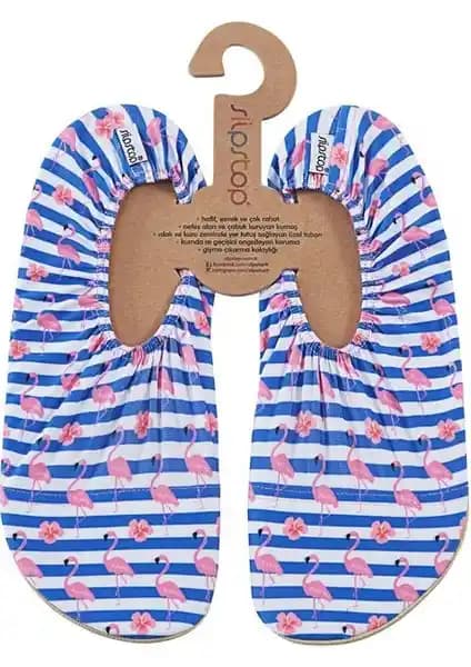 Slipstop Stripe Kadın Kaymaz Ayakkabı ve Patik Günlük Güvenli ve Şık Kullanım İçin Uygun