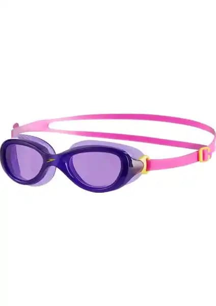 Speedo Futura Classic Çocuk Mor Yüzücü Gözlüğü Güvenli ve Konforlu Yüzme Deneyimi İçin Uygun